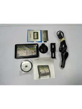 Garmin Nuvi 1490 5” GPS Navigator Tested Works Complete Set